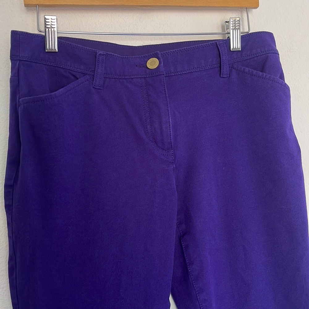 Chicos So Slimming purple denim pants 6 - Picture 2 of 5
